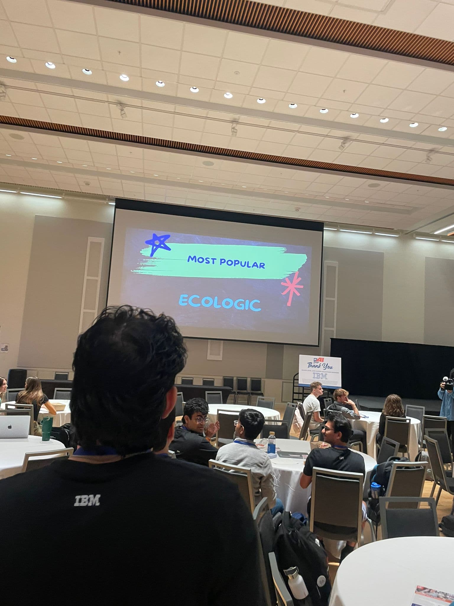 DSI members win Most Popular Award at 2024 AI Days Hackathon