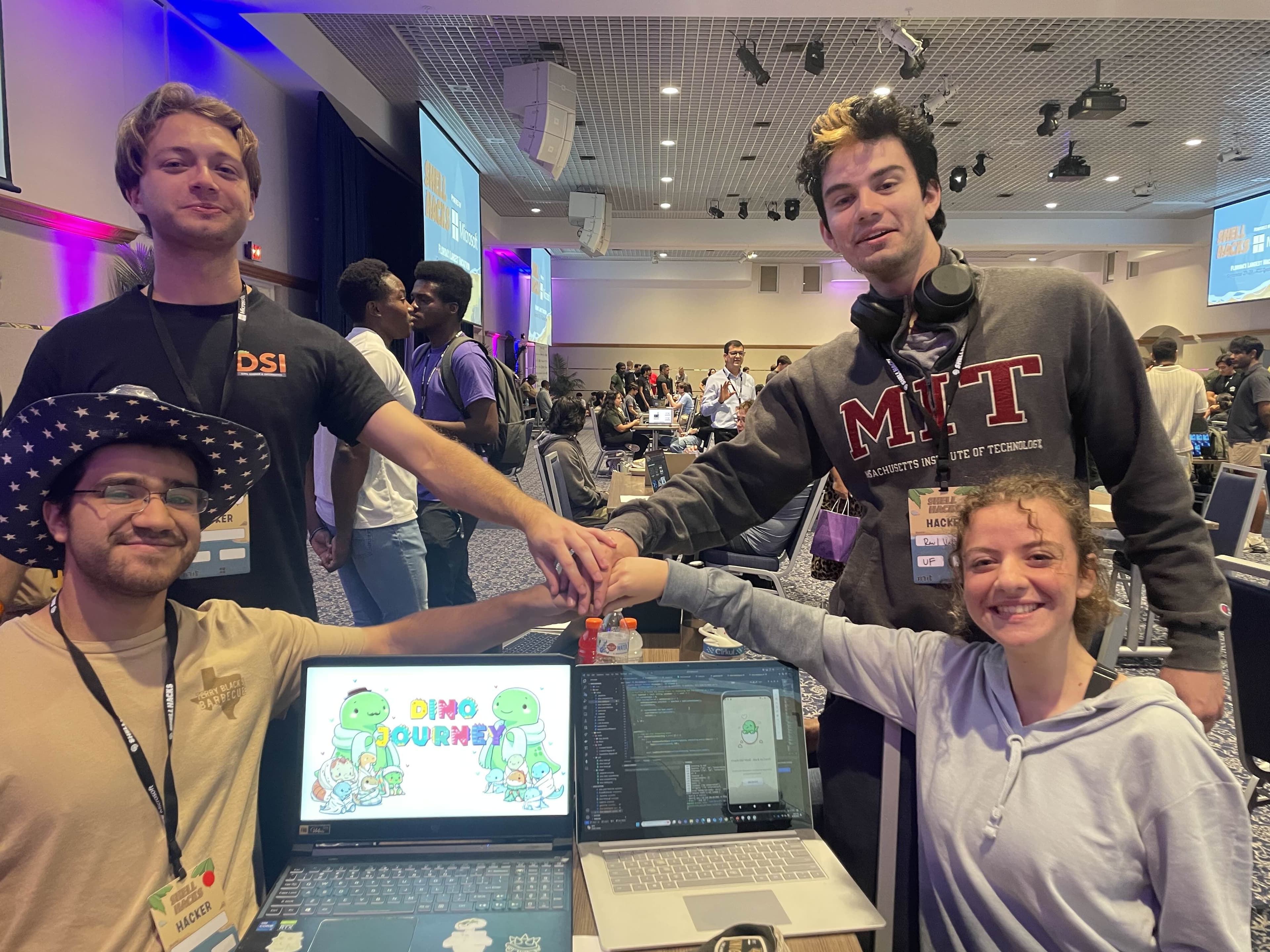 DSI members win Most Popular Award at ShellHacks 2024
